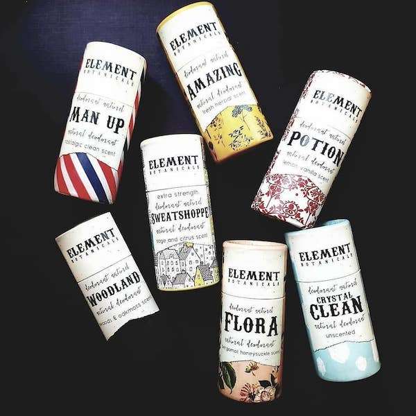 vegan natural deodorant from element botanicals