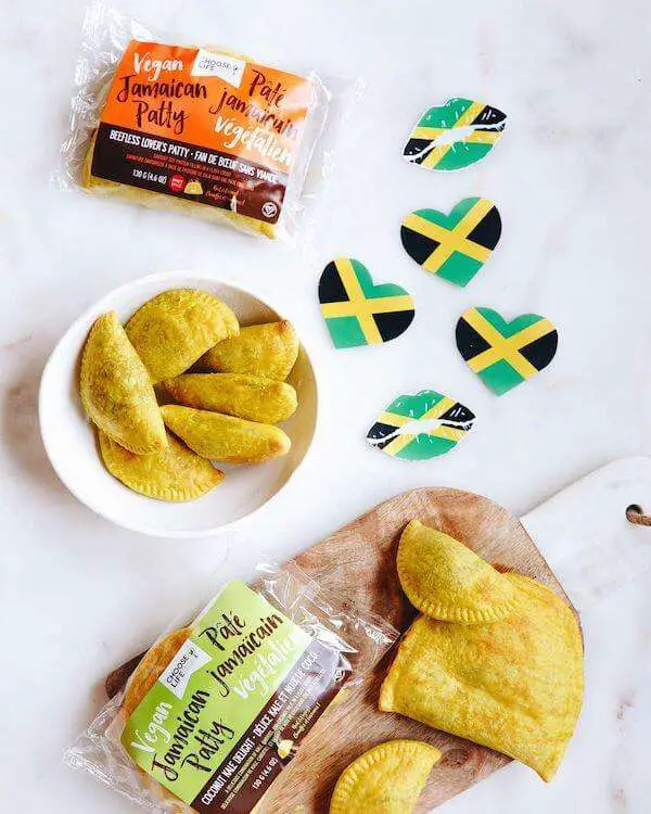 Vegan Jamaican Patties from Choose Life Foods